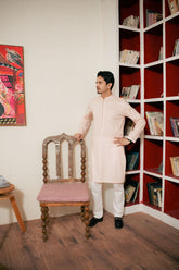 Leon Men - Ella pink - Lawn - 2 Piece